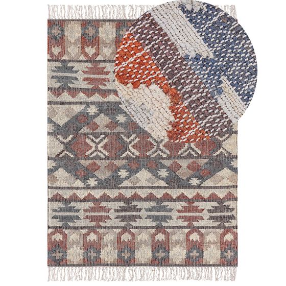 Matto KALFA Monivärinen 140 x 200 cm juutti