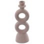 Kynttilänjalka NAOUSA keramiikka 23 cm Beige