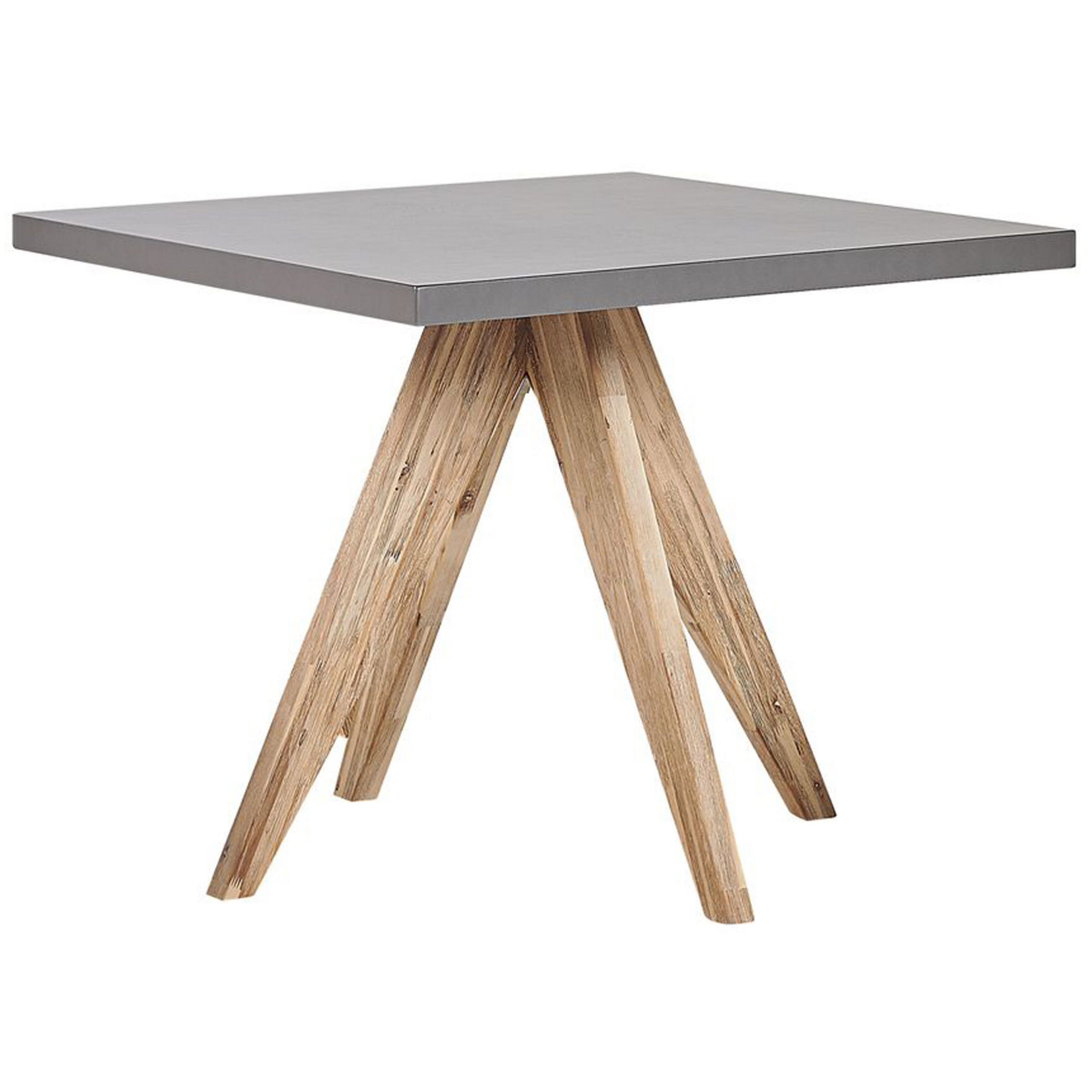 Puutarhapöytä OLBIA 90 cm 90 cm Betoni Harmaa
