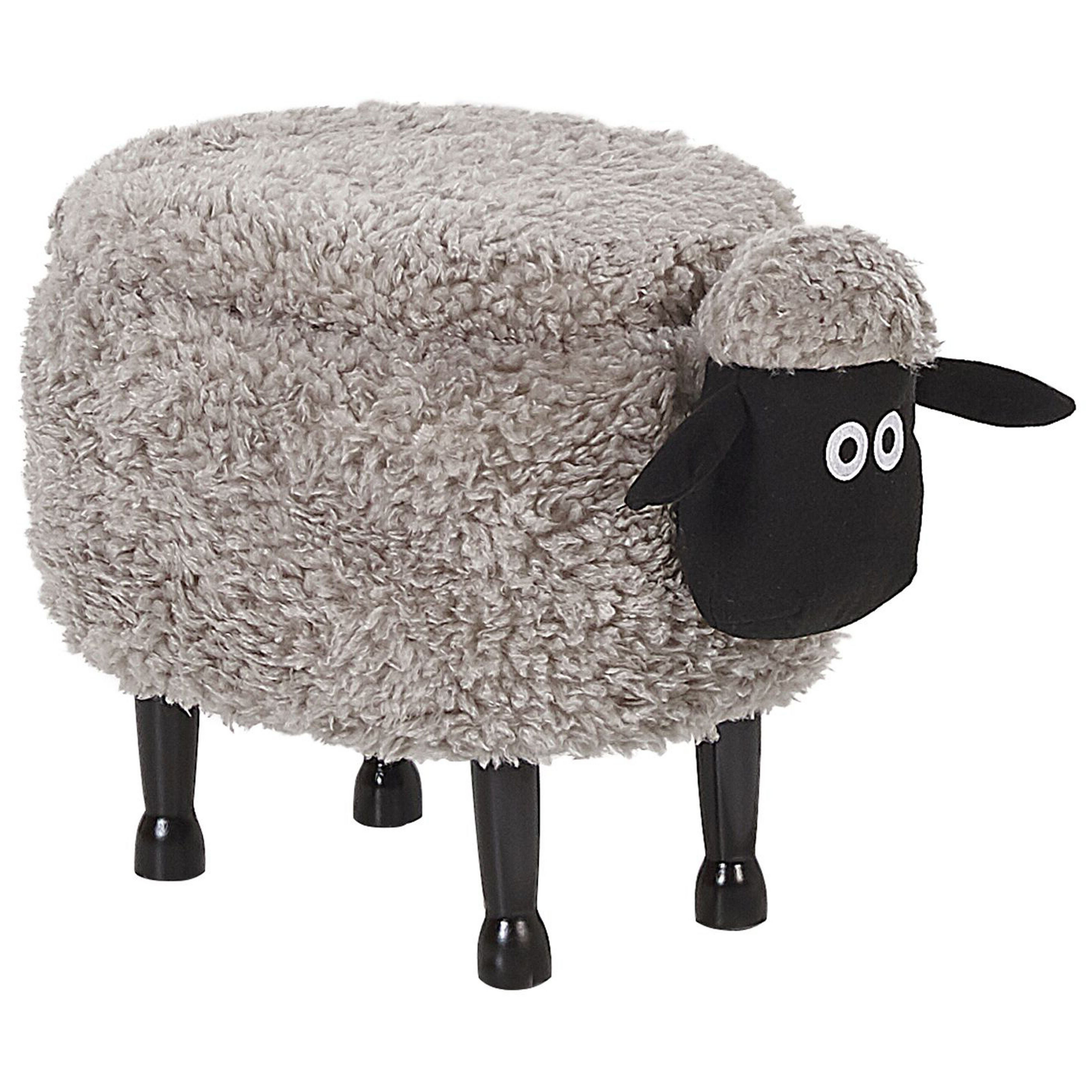 Eläinjakkara säilytystilalla SHEEP Lammas Kangas Harmaa