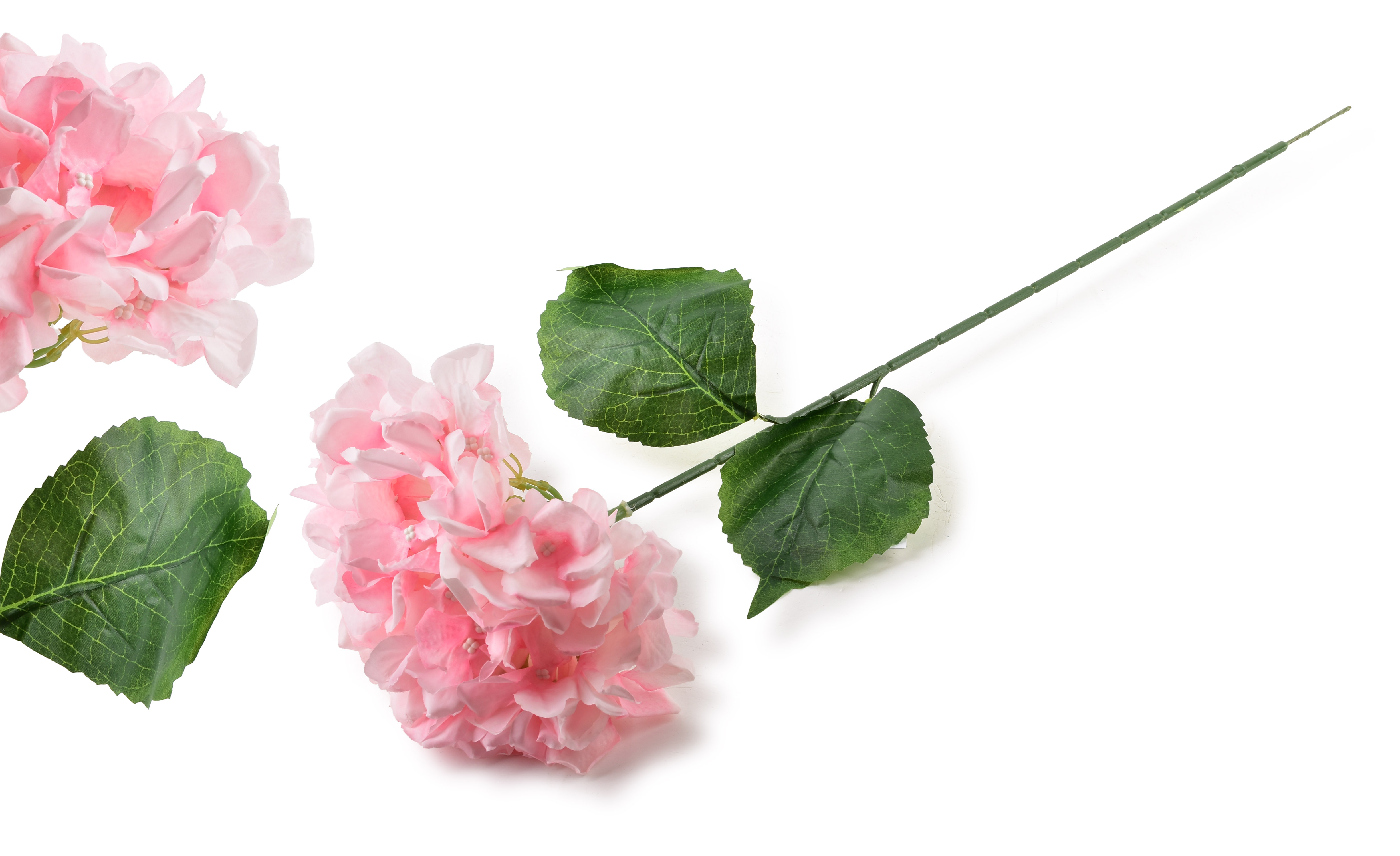 Tekokukka muovi VIRIDIS Hortensia 73 cm vaaleanpunainen 1 kpl