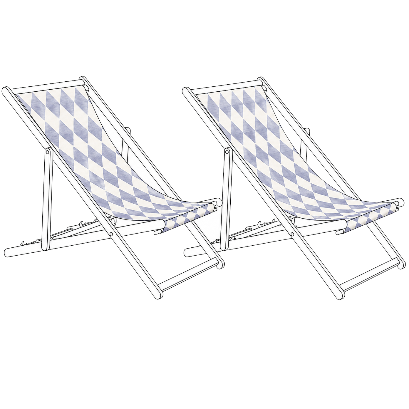 Aurinkotuolin vaihtokangassetti 2 kpl ANZIO/AVELLINO 113 x 44 cm Harmaa