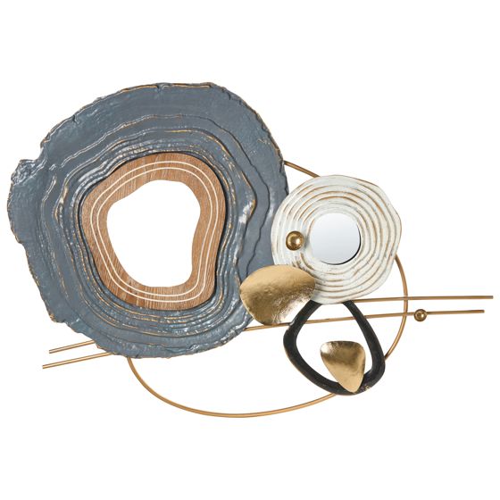 Seinäkoriste NEPTUNIUM metalli 62 cm Monivärinen