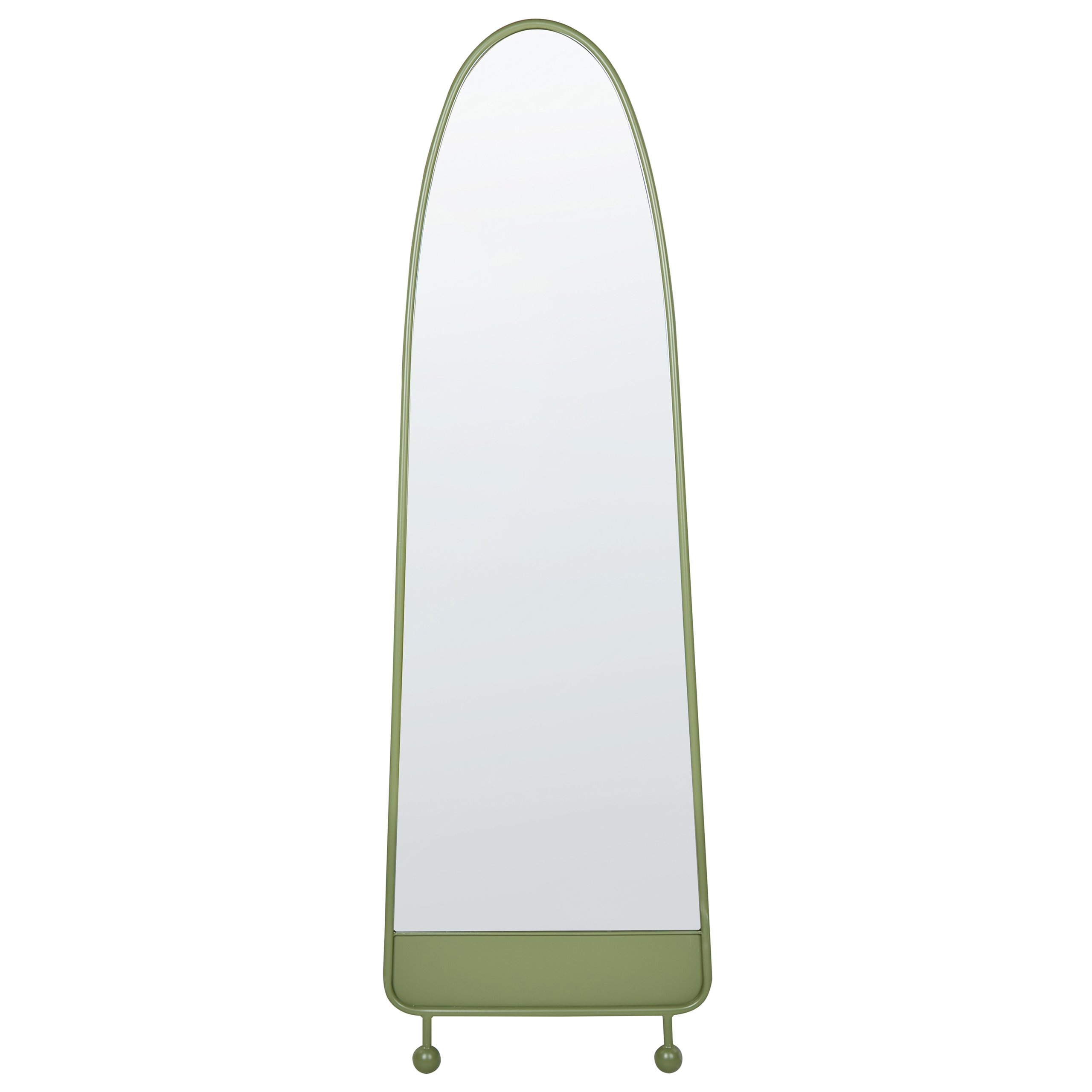 Seinäpeili PARNAY 45 cm 146 cm Metalli Oliivinvihreä