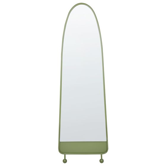 Seinäpeili PARNAY 45 cm 146 cm Metalli Oliivinvihreä
