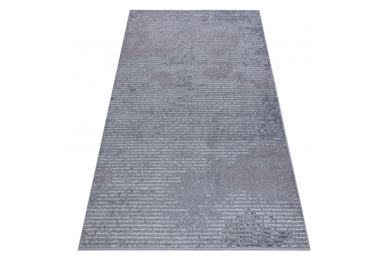 Matto HEOS 78596 hopea / vaaleanpunainen LINJAT 160x220 cm