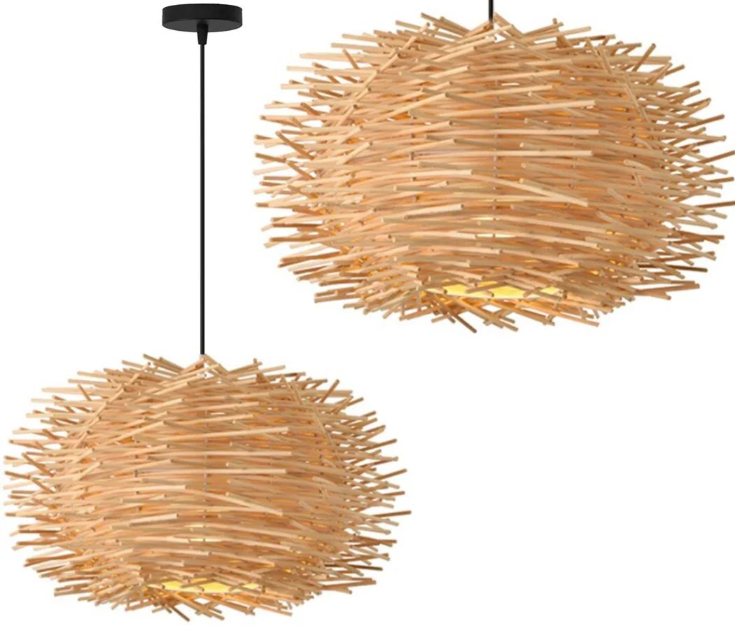 TOOLIGHT riippuva kattovalaisin APP1486-1CP ruskea, 23, 5x47x80cm
