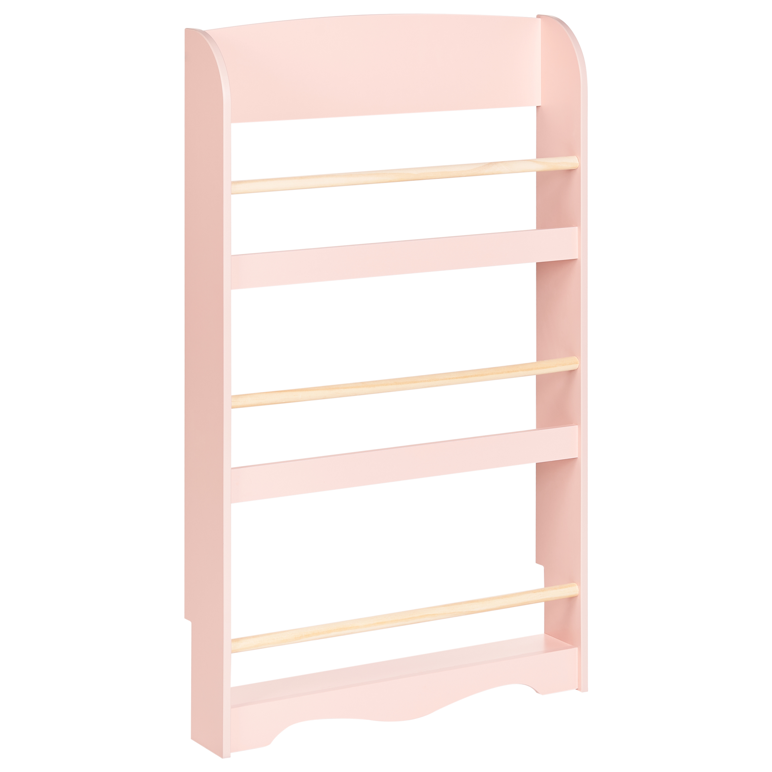 Seinähylly LILOET 100 cm Pastellipinkki