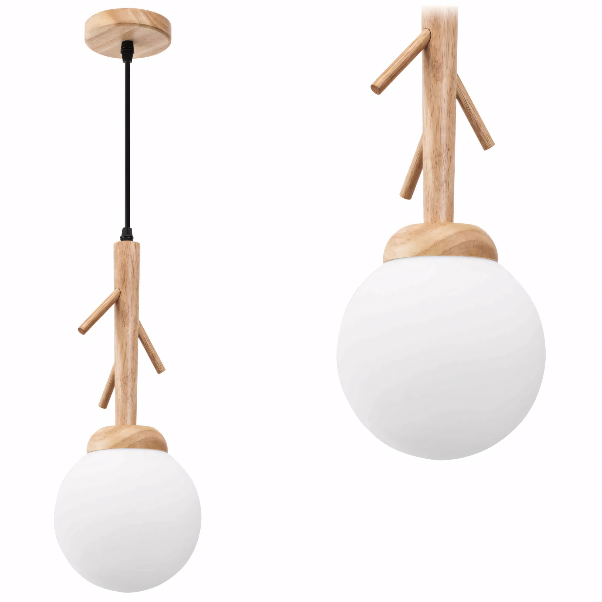 TOOLIGHT riippuvalaisin APP1422-1CP Ruskea, 35x15x35cm