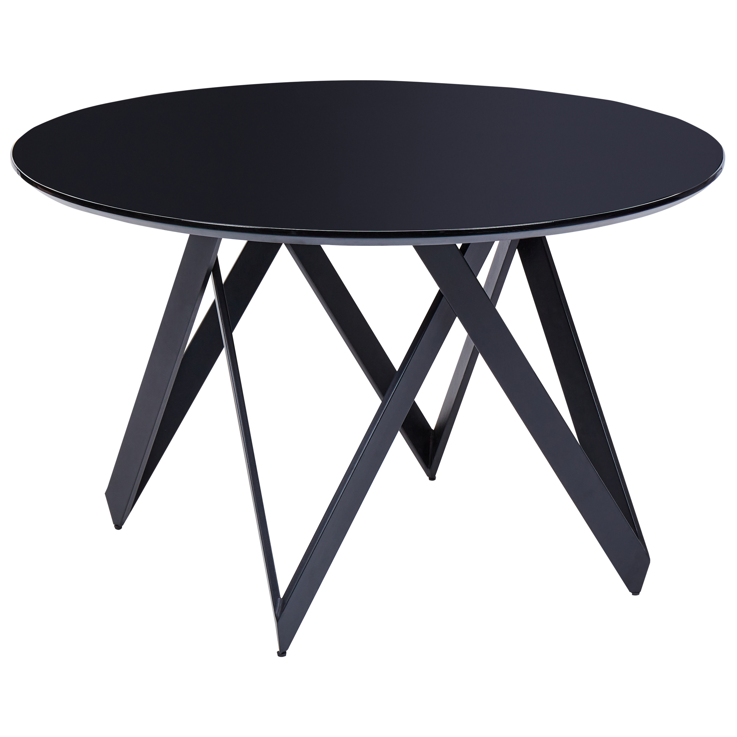Ruokapöytä OXHILL Musta 120 cm 120 cm