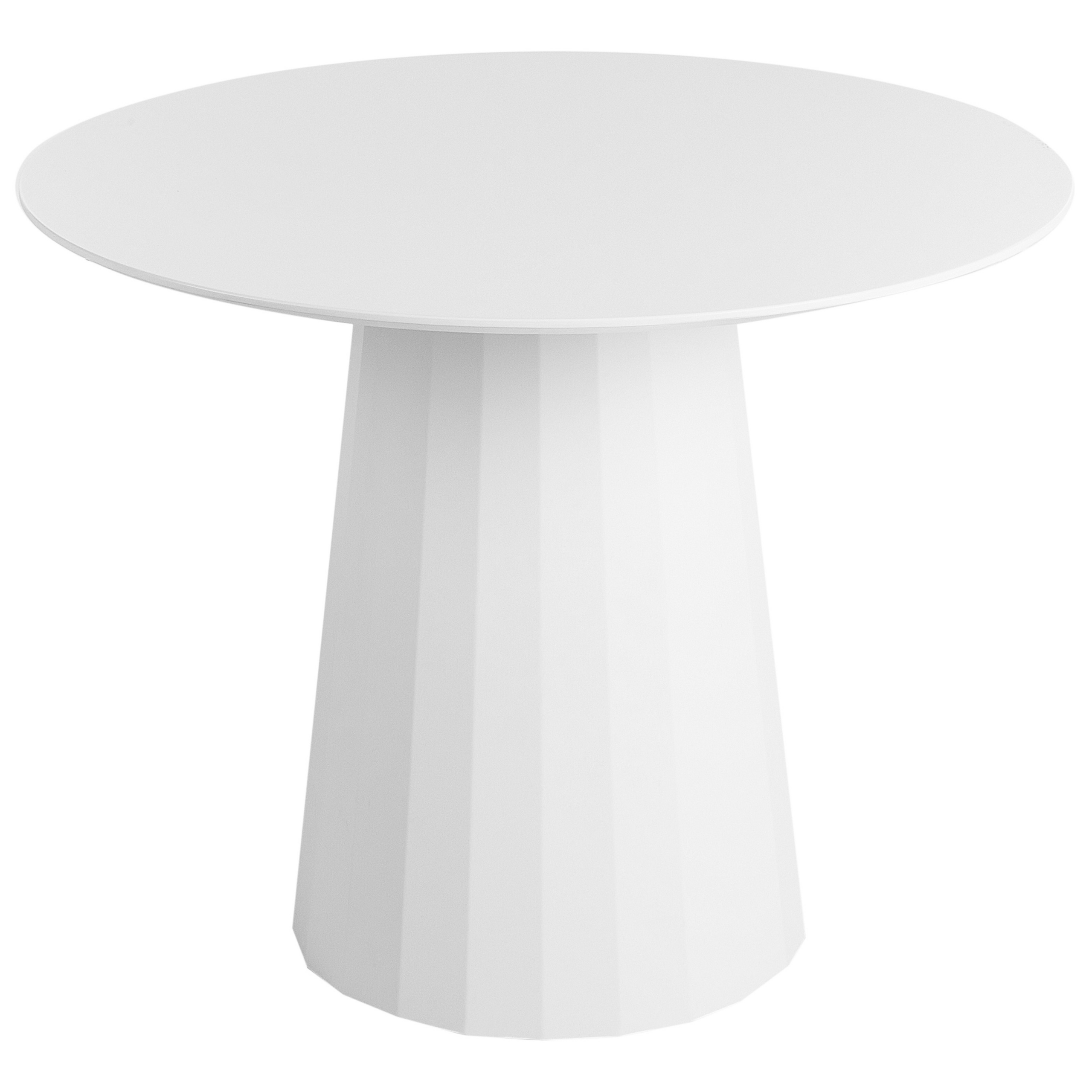 Ruokapöytä PLATO Valkoinen 100 cm 100 cm Metalli