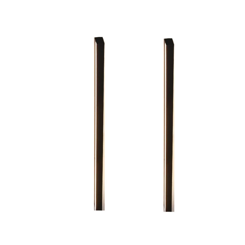 NETTLIFE 2 LED-seinävalaisinta, moderniin, sisätilaan, 100CM, 34WKäytävään, ylös, alas, lämminValkoinen, musta