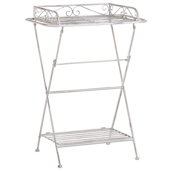 Sivupöytä ANCUD metalli Valkoinen