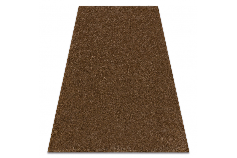 Matto BUENOS 6650 shaggy, yksivärinen tumma beige 80x150 cm