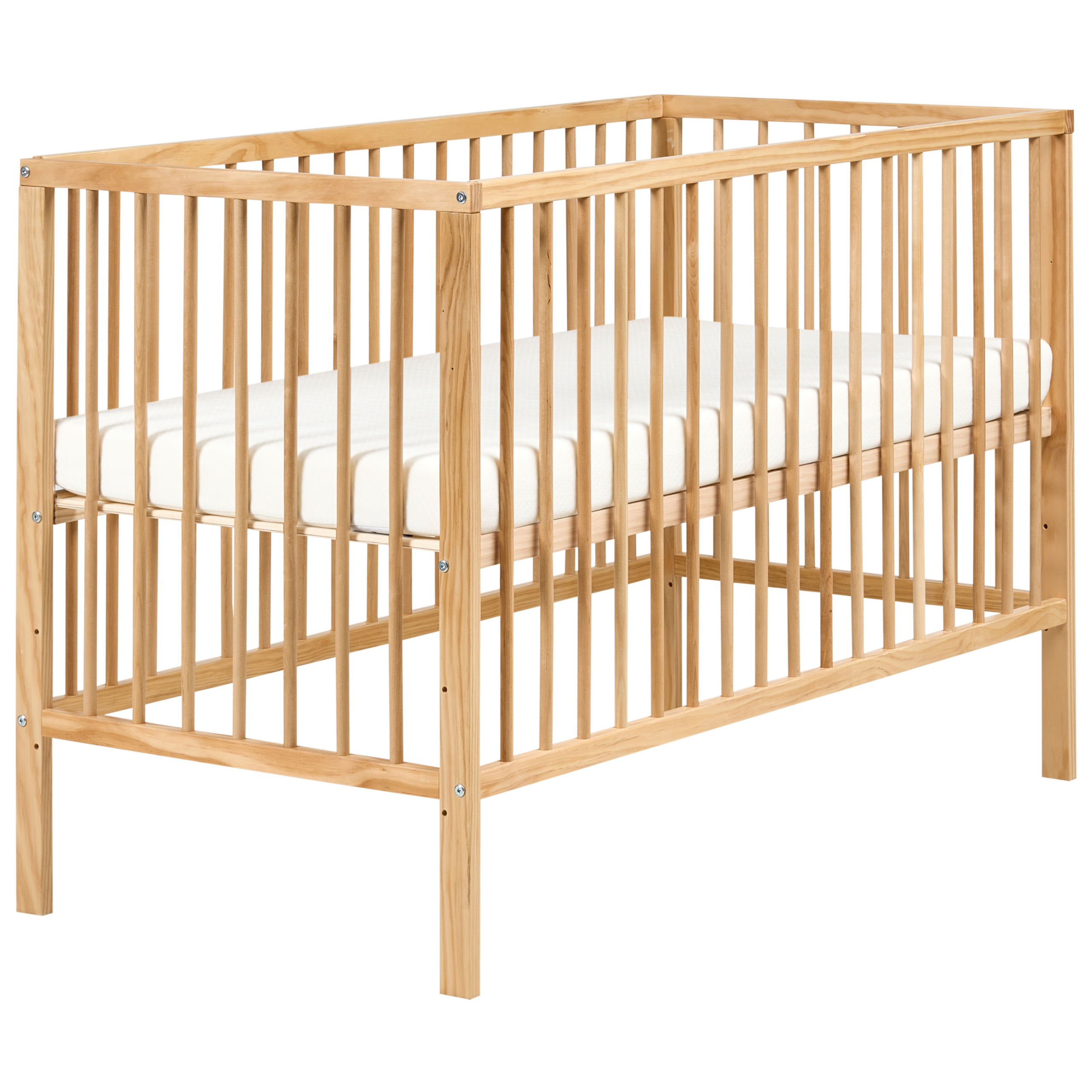 Pinnasänky mänty BELENGER 60 x 120 cm Vaaleanruskea