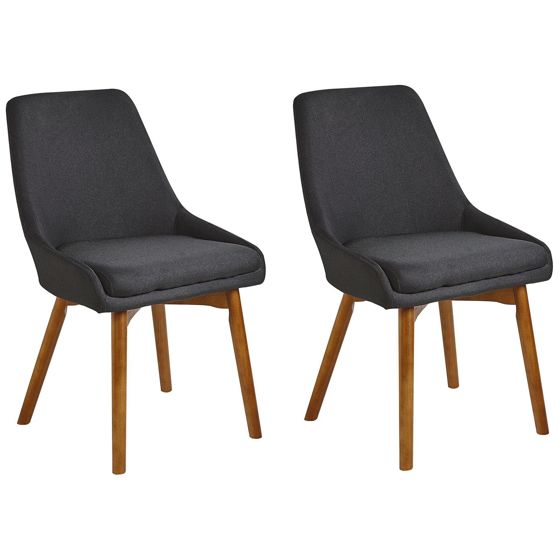 Ruokatuolisetti 2 kpl MELFORT Musta