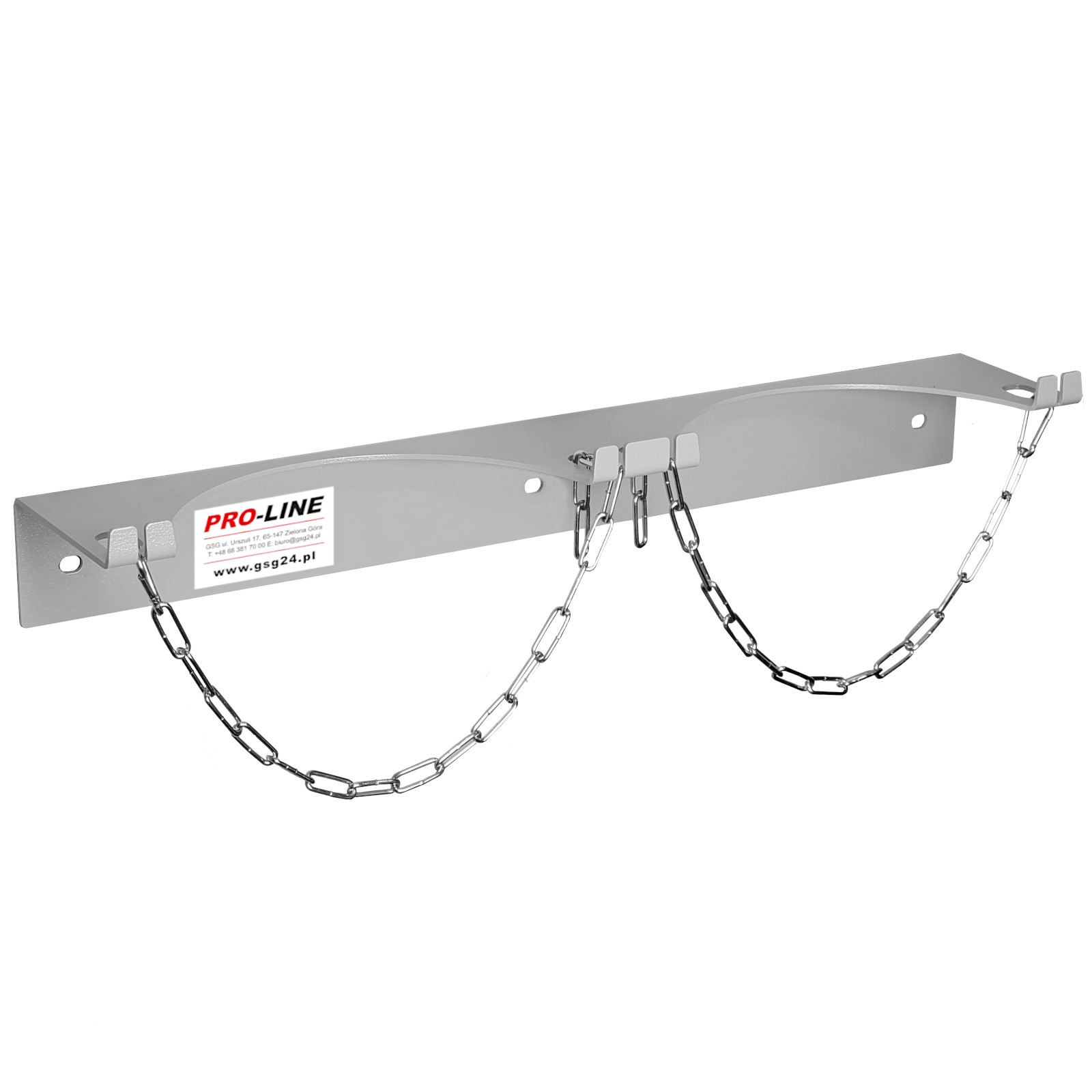 Seinäkiinnike kahdelle kaasupullolle, pullon maks. halkaisija 250 mm PRO-LINE