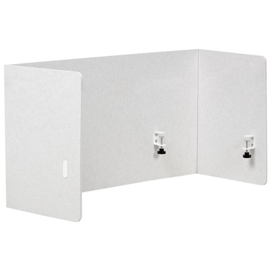 Työpöydän väliseinä SOLOA Luonnonvalkoinen