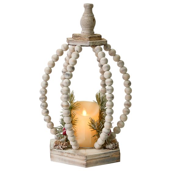 Joulukoriste LED-valo PAJARVI 40 cm Vaaleanruskea