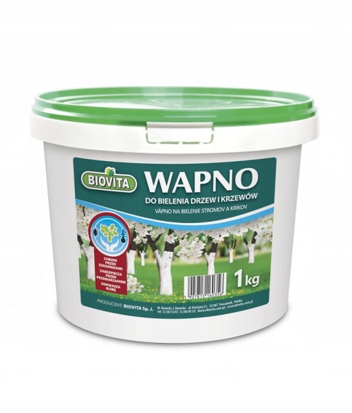 Kalkki puiden ja pensaiden valkaisuun 1kg