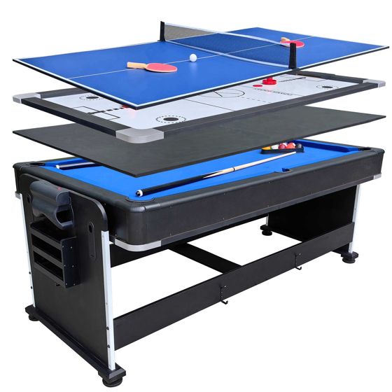 Blackwood Biljardipöytä 7' 4-IN-1