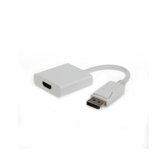 Cablexpert | A-DPM-HDMIF-002-W | Videosovitin | 19-nastainen HDMI Type A | naaras | 20-nastainen DisplayPort | uros | valkoinen