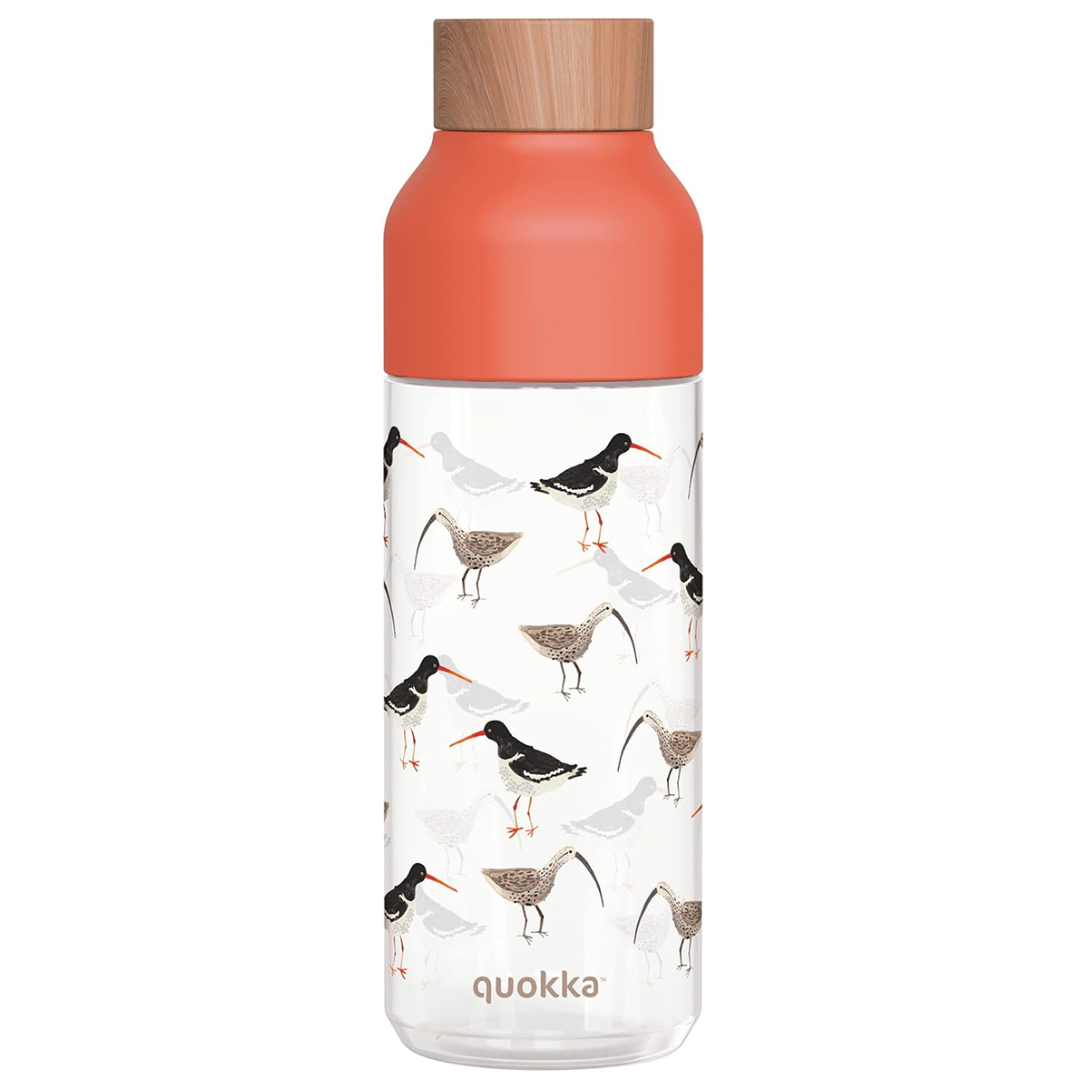 Lintukuvioinen vesipullo, tilavuus 720ml, Ecozen-materiaalia