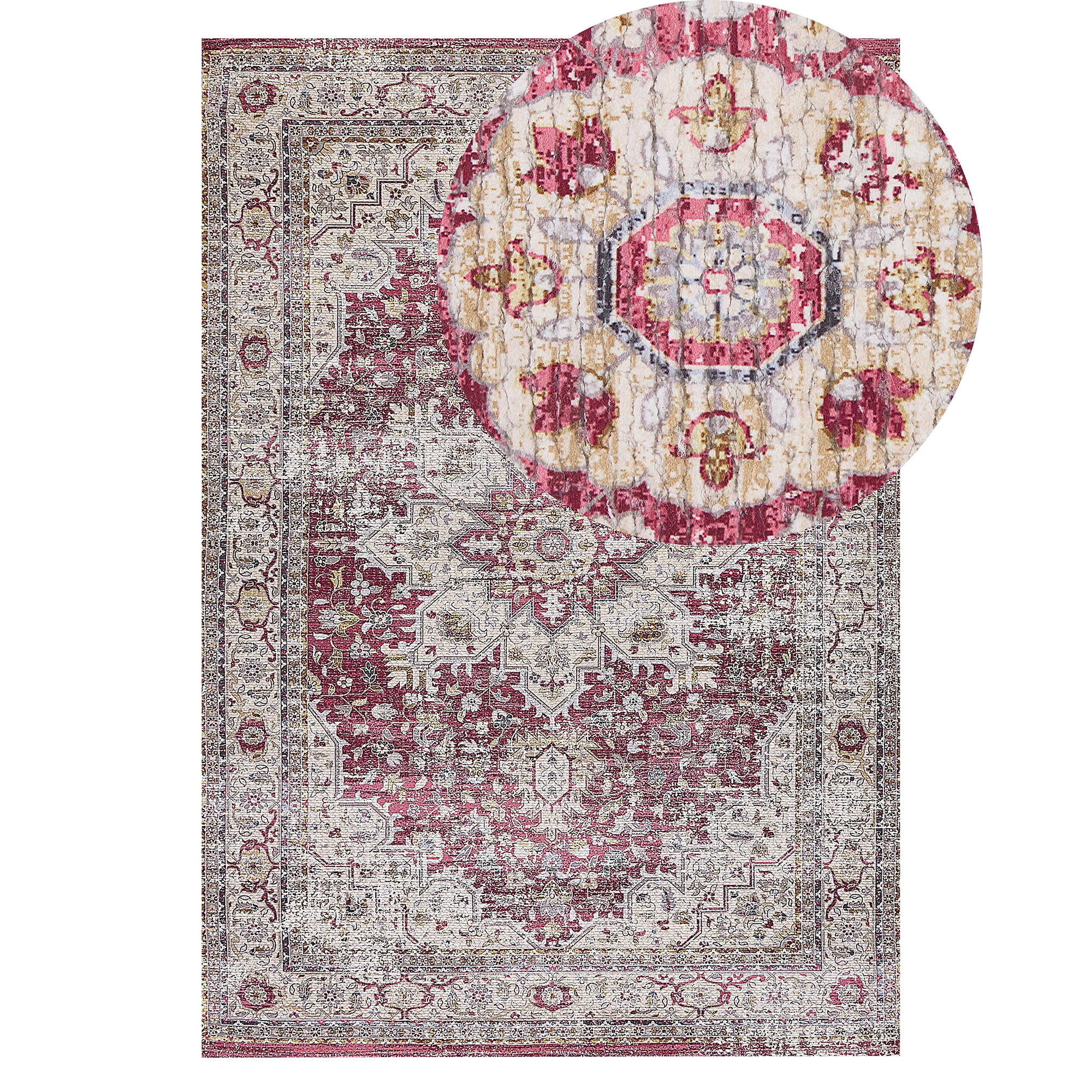 Matto ARHAVI Punainen 140 x 200 cm