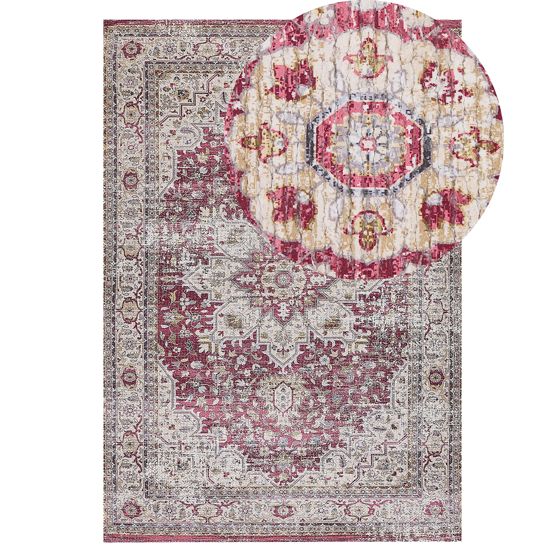 Matto ARHAVI Punainen 140 x 200 cm