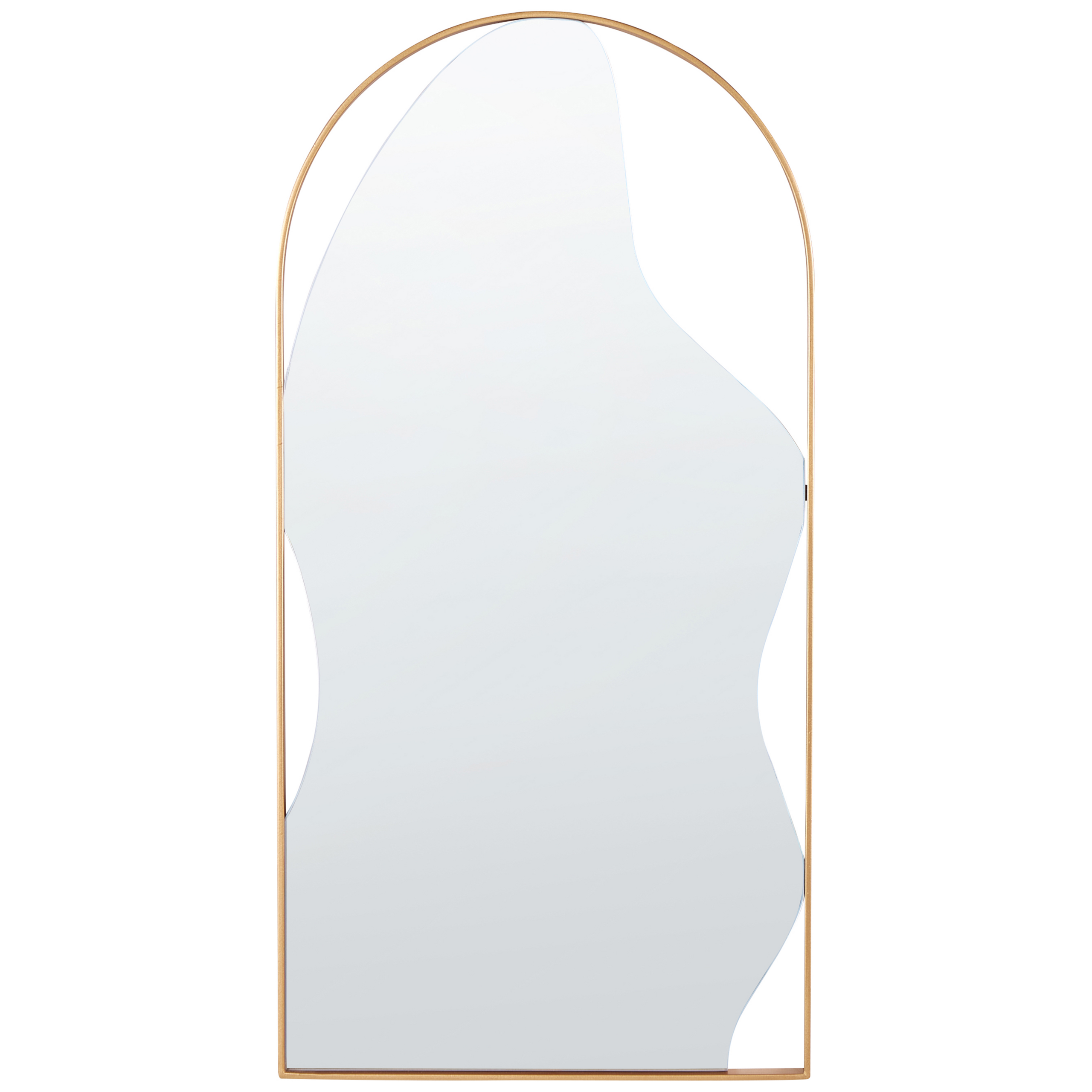 Seinäpeili COLOMBIER 41 cm 81 cm Metalli Kulta