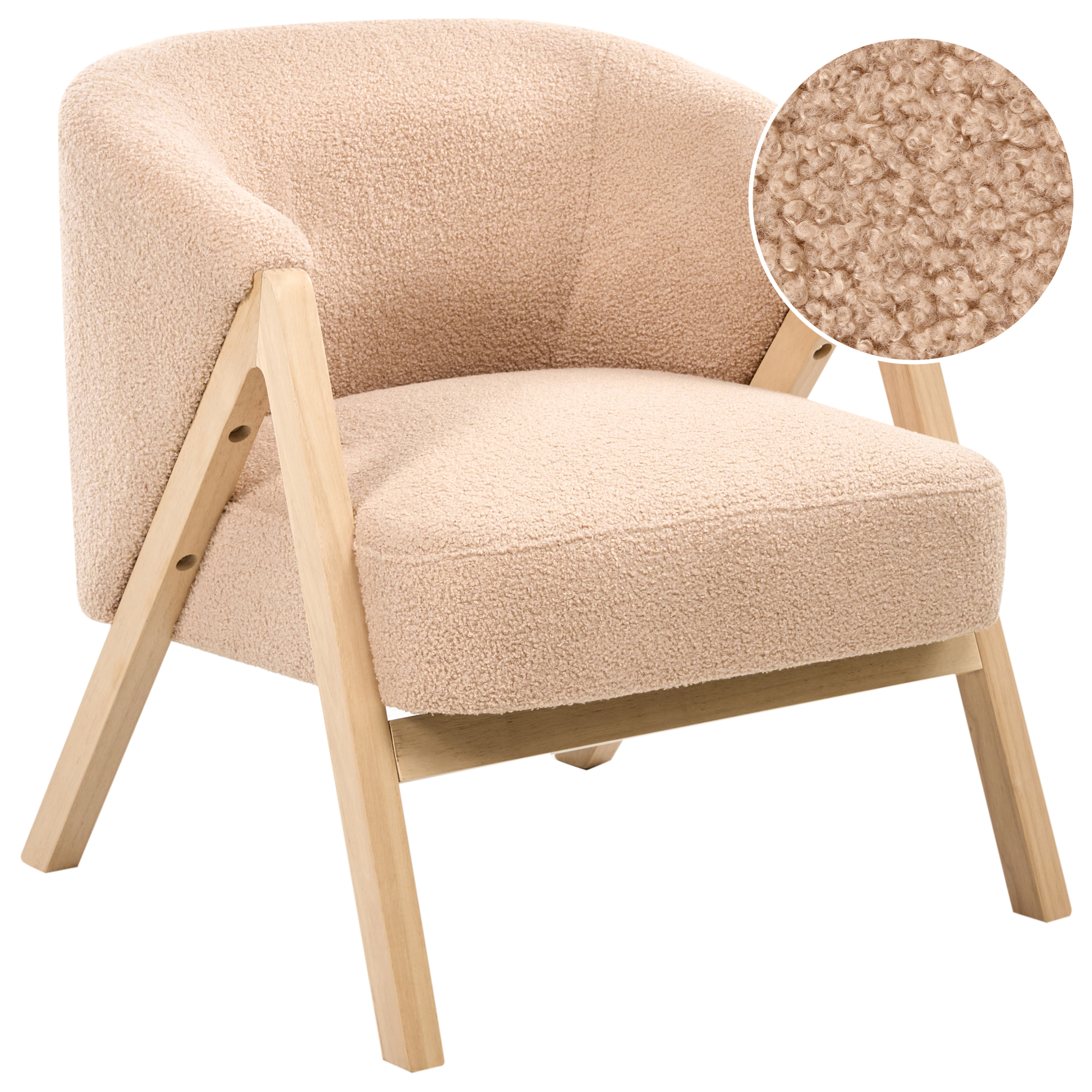 Nojatuoli SKEI Buklee Beige