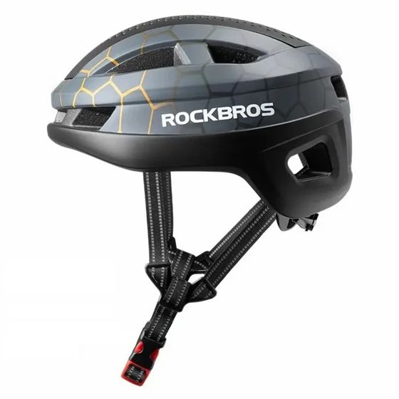 Hengittävä pyöräilykypärä suojalla - Harmaa, Mat Design