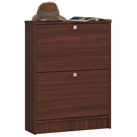 Akord Kenkäkaappi 2-ovinen Wenge 60x20x80