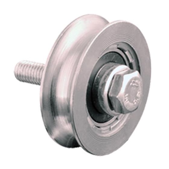 140mm Pyöreä urapyörä 20.5mm ura 2 kuulalaakeria