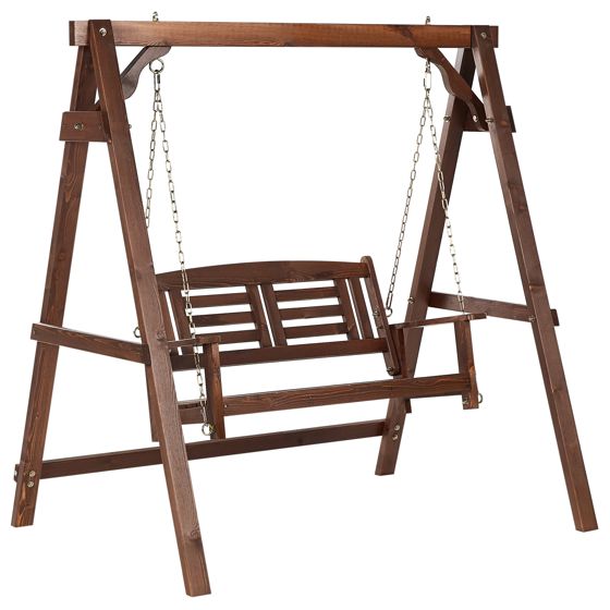 Puutarhakeinu NERITO kuusi Tummanruskea