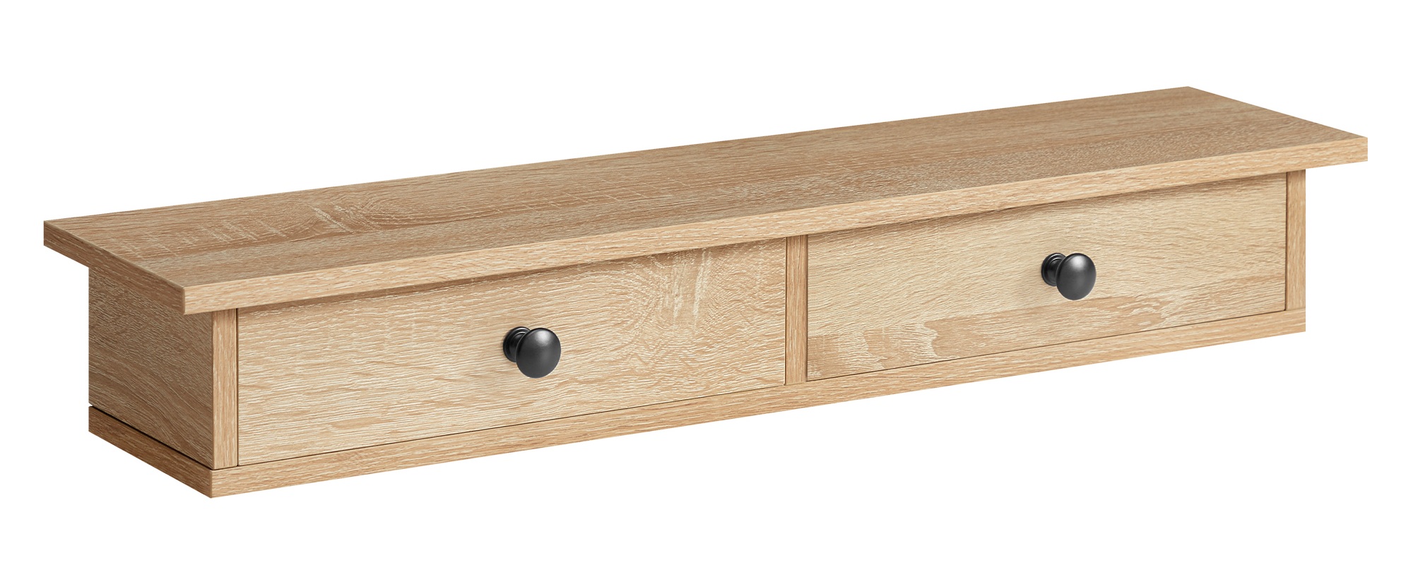 Seinäkaappi laatikoilla, sonoma-tammi, LWS865B11