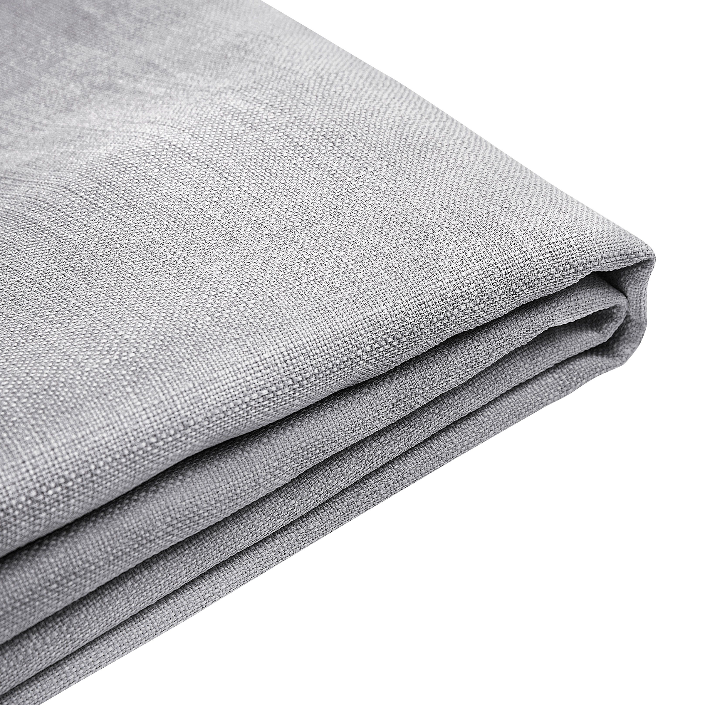 Sängynrungon päällinen FITOU 160 x 200 cm Vaaleanharmaa