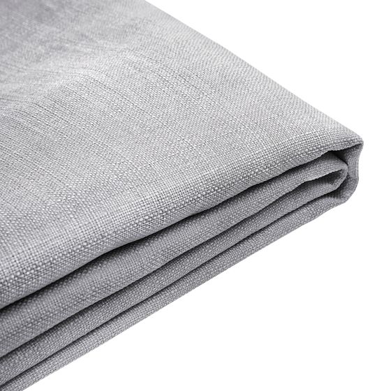 Sängynrungon päällinen FITOU 160 x 200 cm Vaaleanharmaa