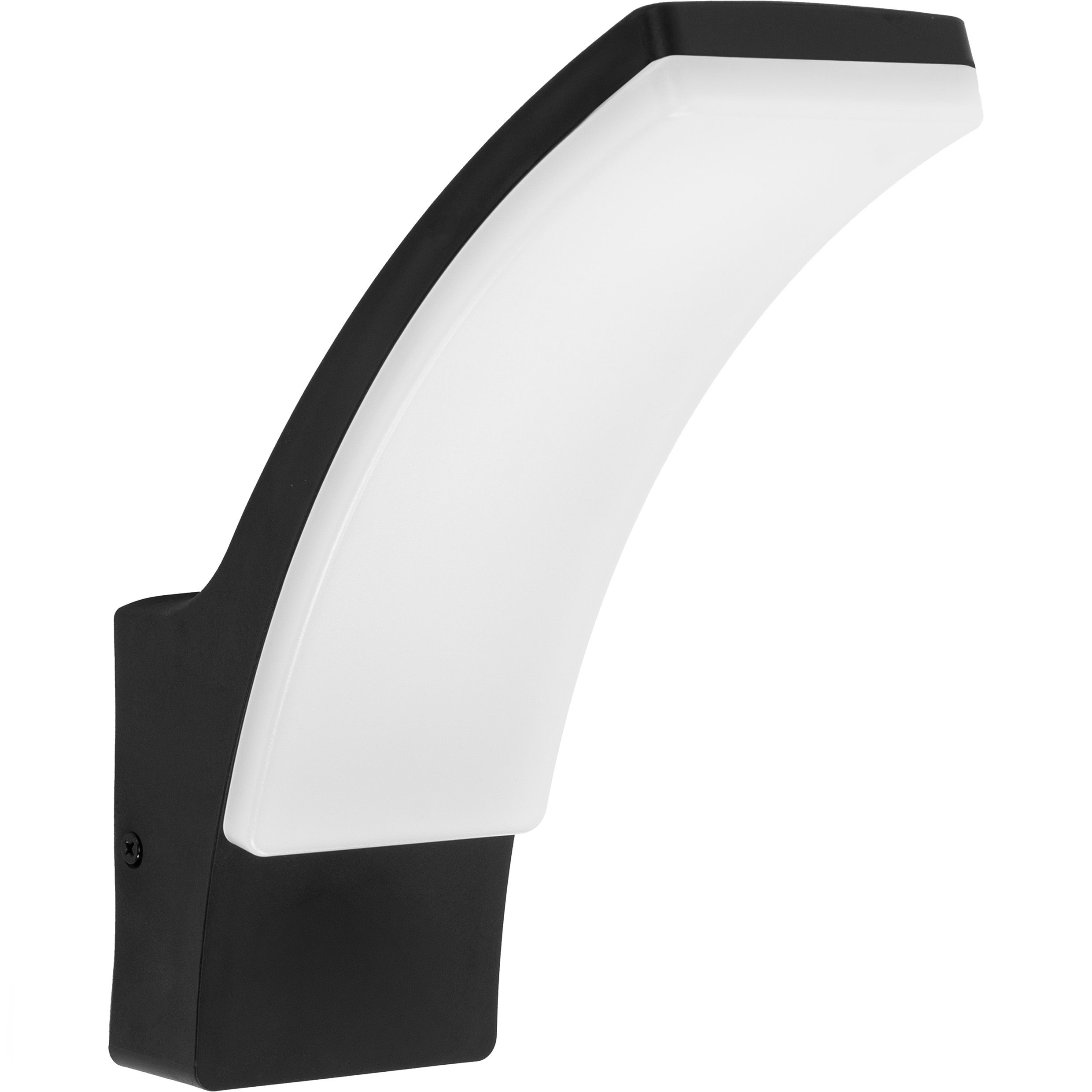 TOOLIGHT julkisivuvalaisin JNH032-G BLACK musta, 18,5x4,5x23cm