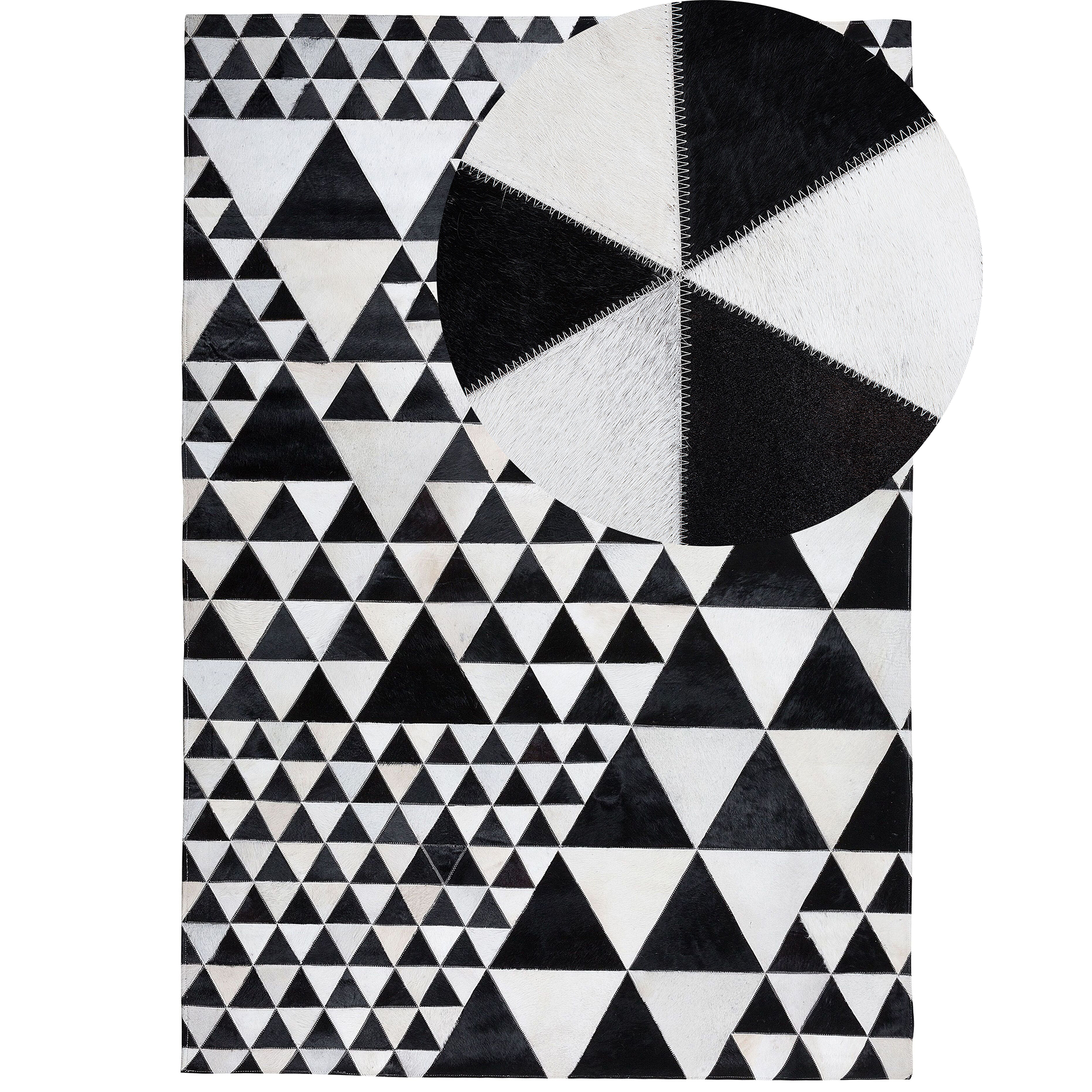 Matto ODEMIS Musta 140 x 200 cm nahka