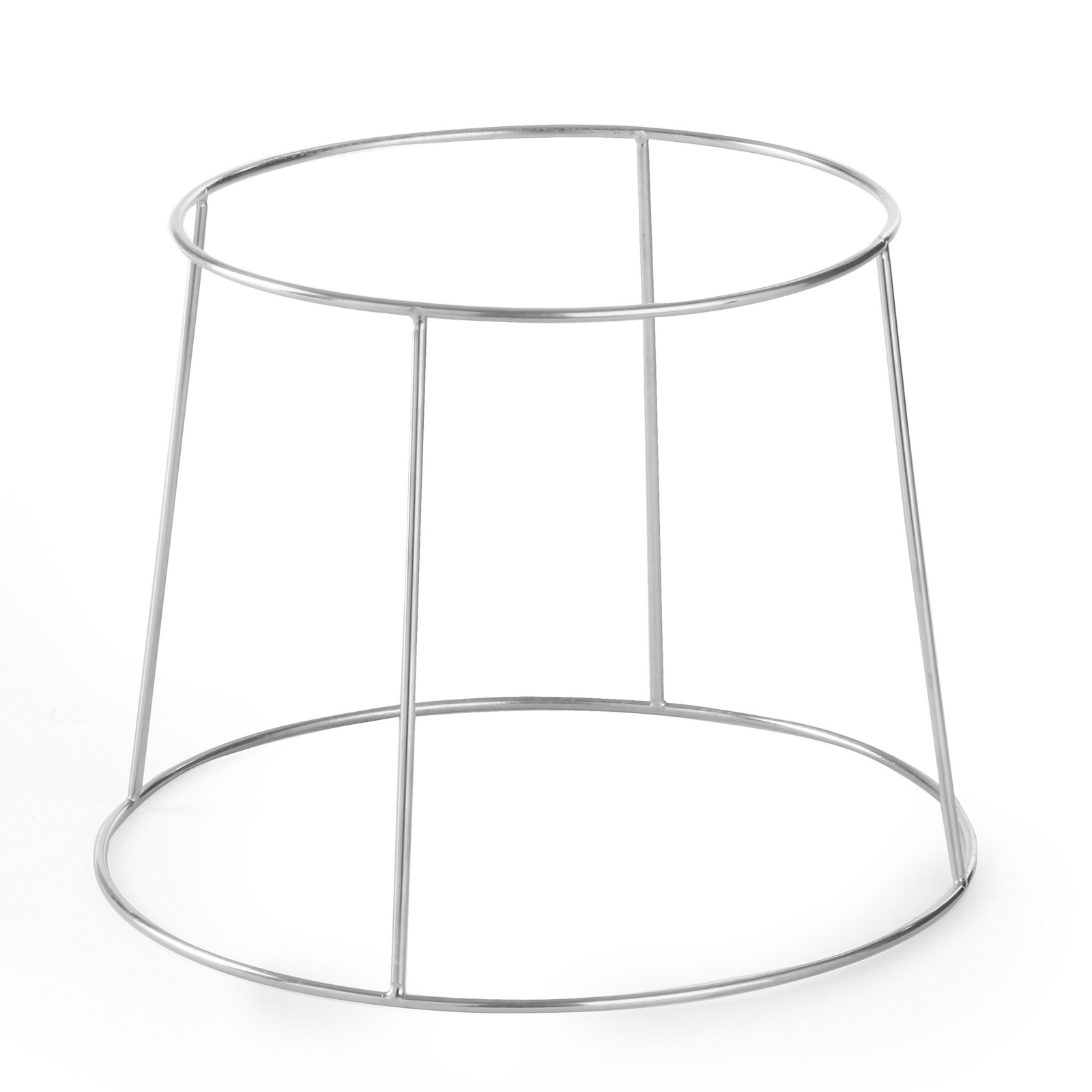 Teräksinen esillepanojalusta tarjottimille ja vateille - Hendi 480502