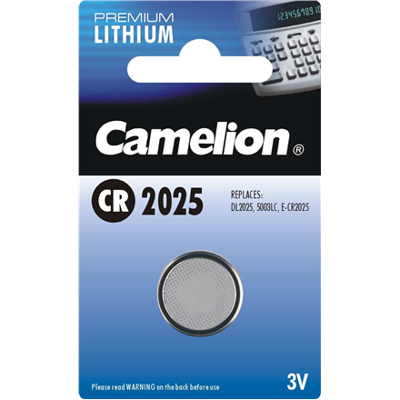 Camelion | CR2025 | Litium | 1 kpl.