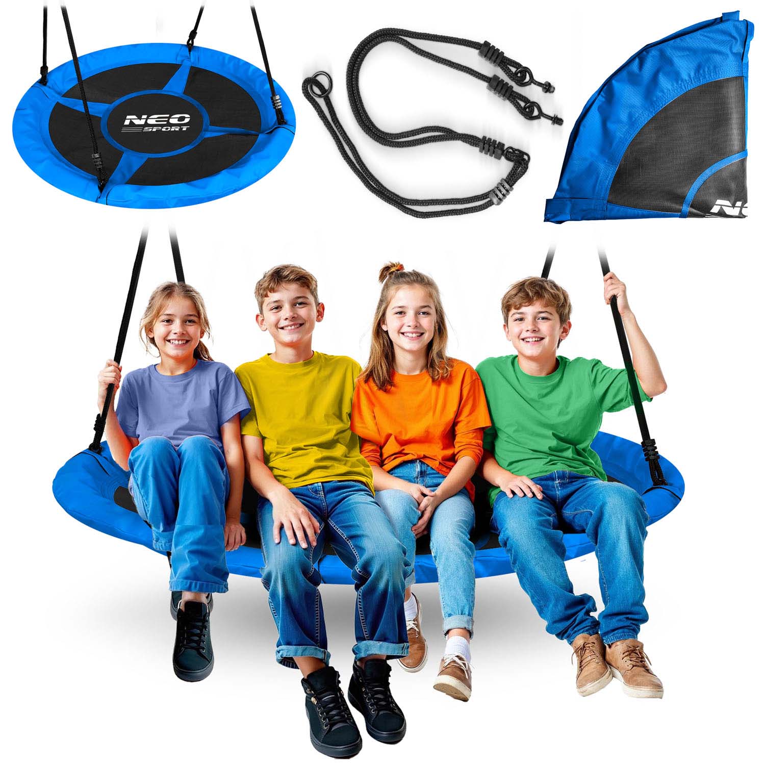Neo-Sport Swingo 120 cm variksenpesäkeinu