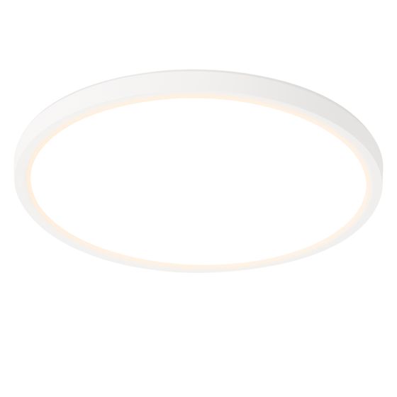 NETTLIFE litteä, LED - kattovalaisin, makuuhuoneeseen, musta, 18cm, 15W, ei - himmennettävä, lämmin Valkoinen, 3000K