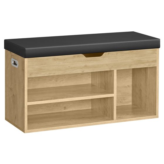 Kenkäkaappi istuimella artisan-tammi LHS030B88 80 x 30x44 cm