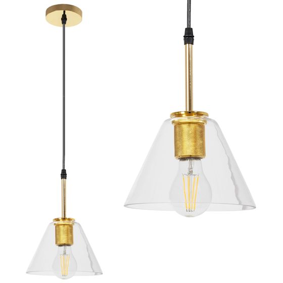 TOOLIGHT riippuvalaisin APP1179-1CP Kulta, 18, 5x18, 5x25cm