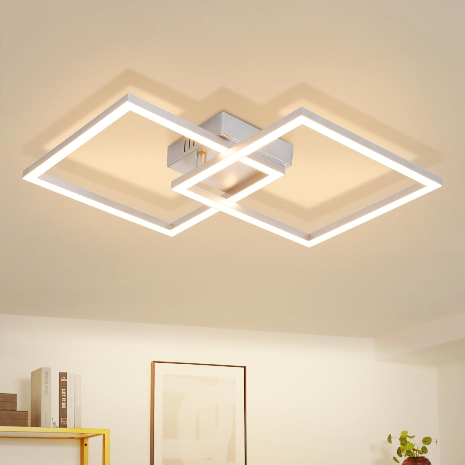 ZMH Moderni 24 W:n LED-kattovalaisin olohuoneeseen, valaisin makuuhuoneeseen, keittiöön ja eteiseen