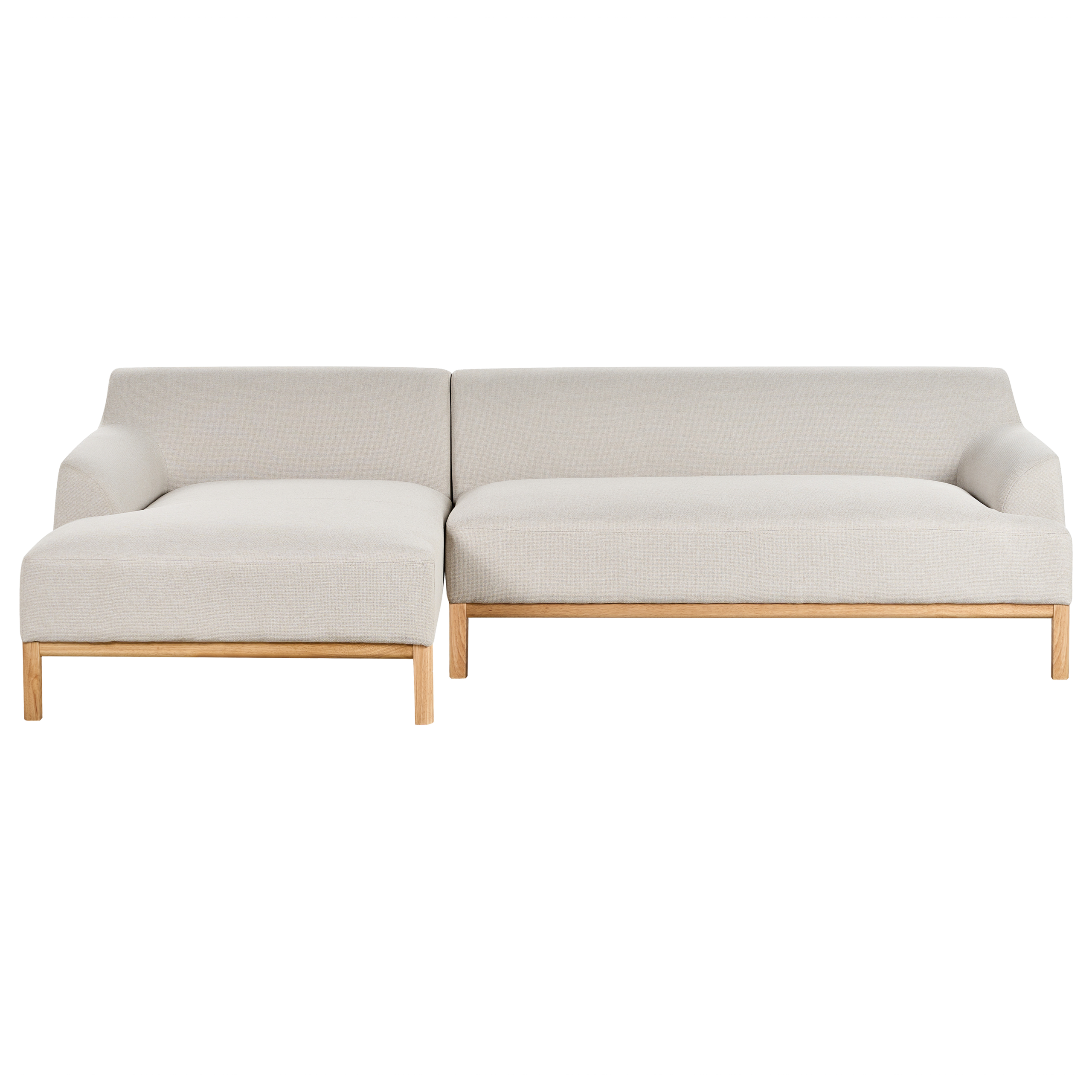 Kulmasohva SOSJO Kangas Vaaleanbeige Oikea