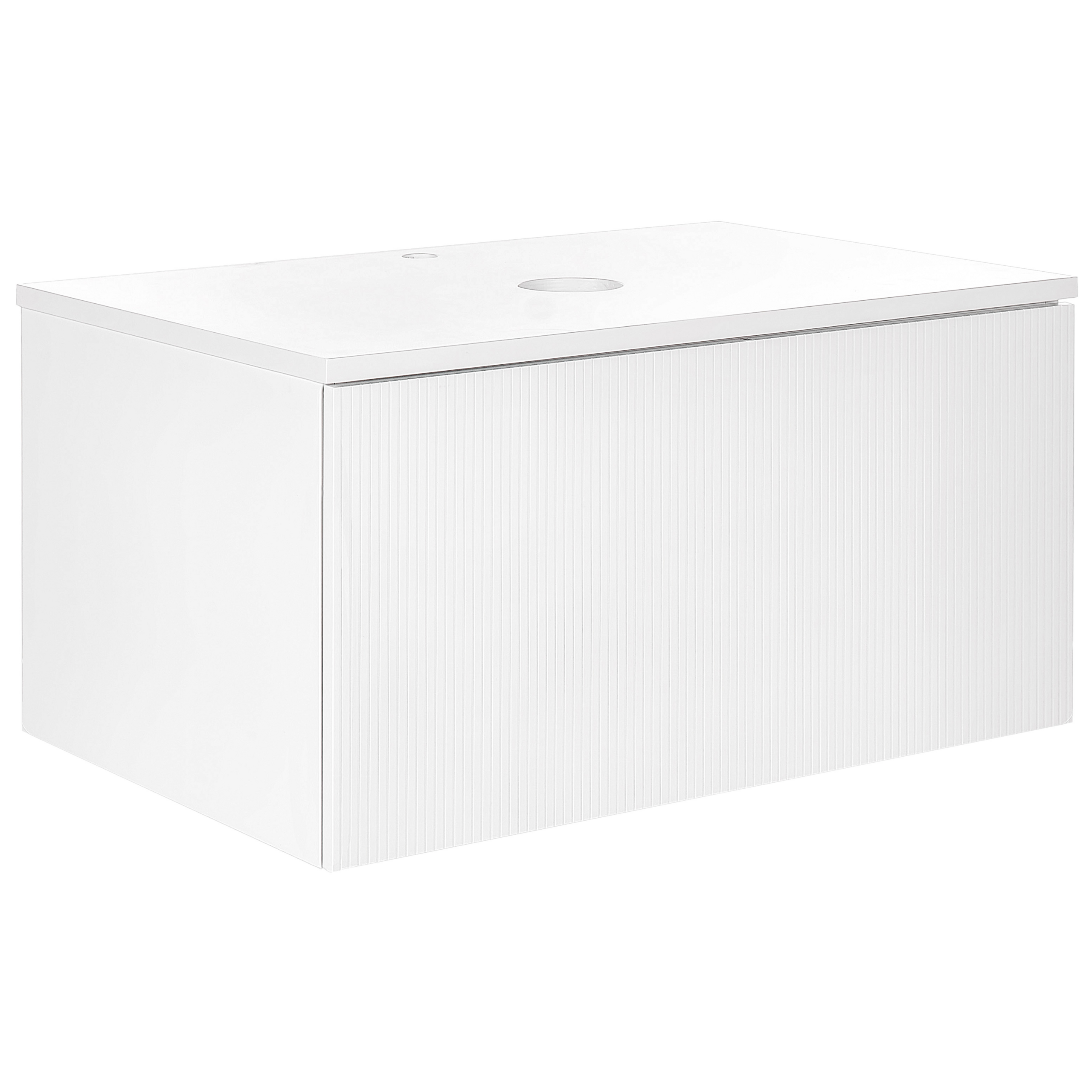 Seinäallaskaappi ALZIRA 80 cm Valkoinen