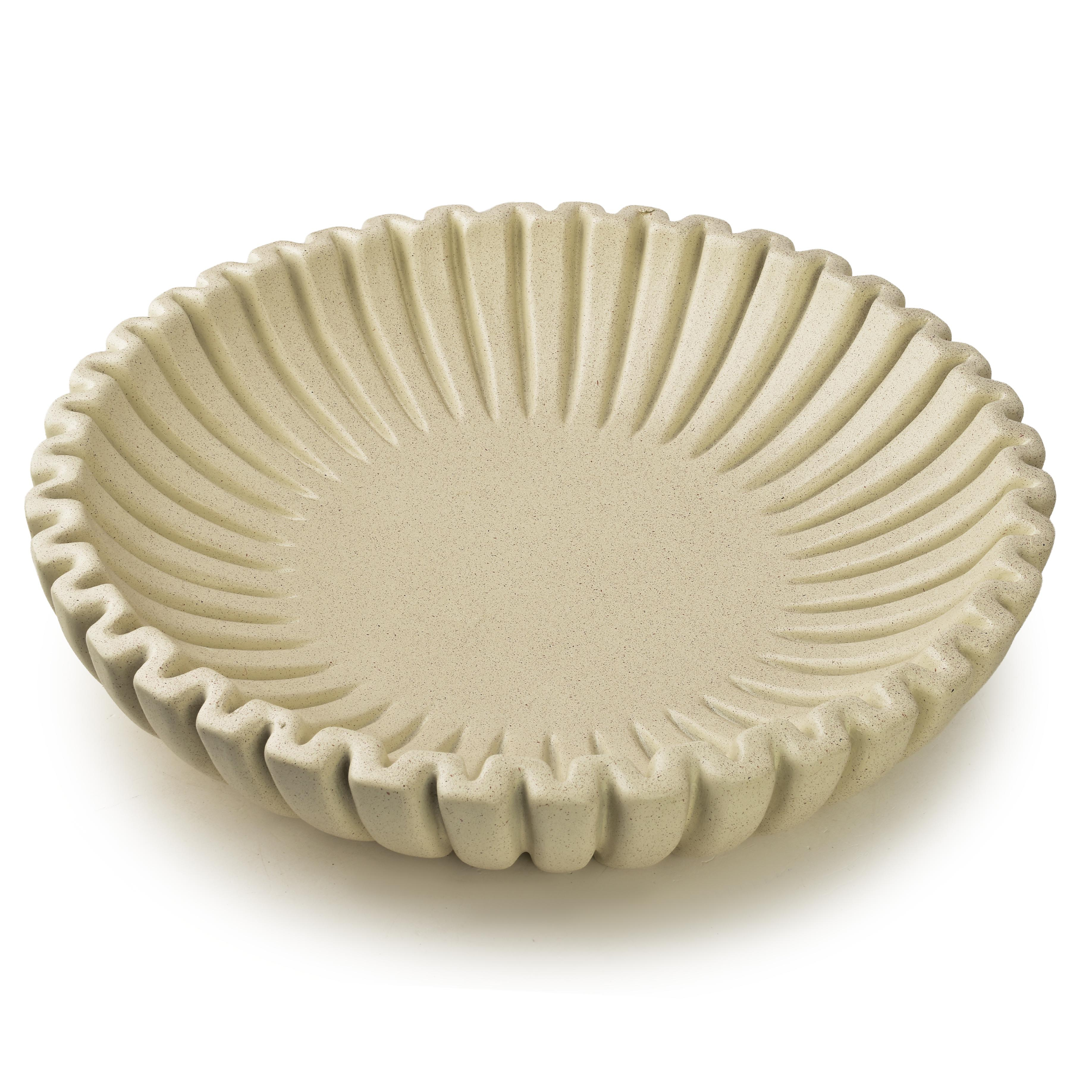 Koristekulho polyresiini Mondex Manon 36x8 beige 1kpl